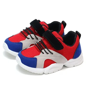 

Spring Children's Breathable Mesh Plus Rubber Boy Girls Cool Shoes Color-Matching Sneakers Casual Little Kids Shoes 0-6Y