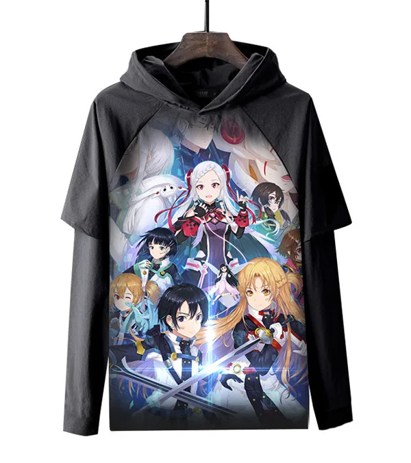 Style10 Мода Sword Art Online SAO 3D толстовки для мужчин и женщин Harajuku Хип Хоп Толстовка пуловеры аниме вентиляторы пальто Sudadera - Цвет: Style10