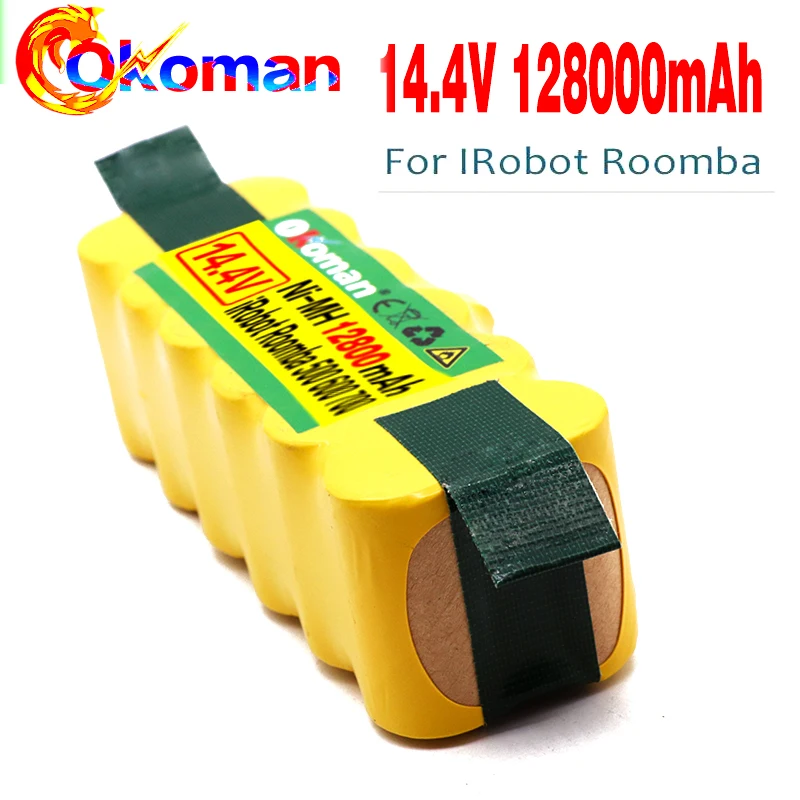 Высокая Ёмкость 12800 мА/ч 14 4 V Батарея для iRobot Roomba пылесос 500 530 540 550 620 600 650 700 780 790 870 |