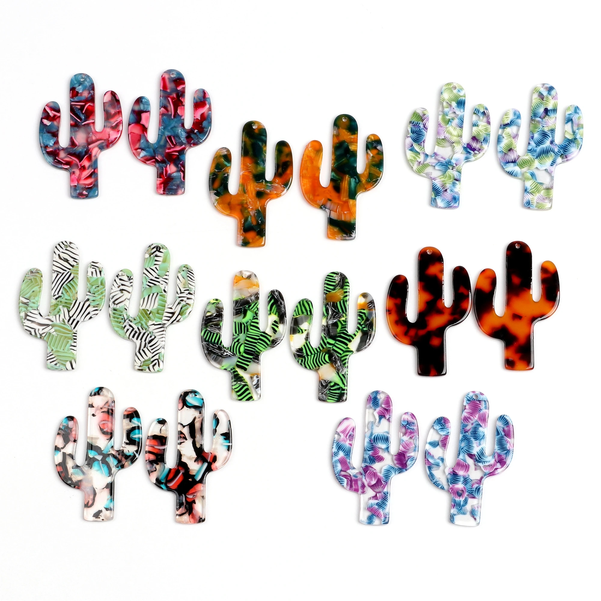 Acrylic mirror earring combination pendant-acetate earring charms-Special shape earring connector-earring findings-Earring parts BR0675