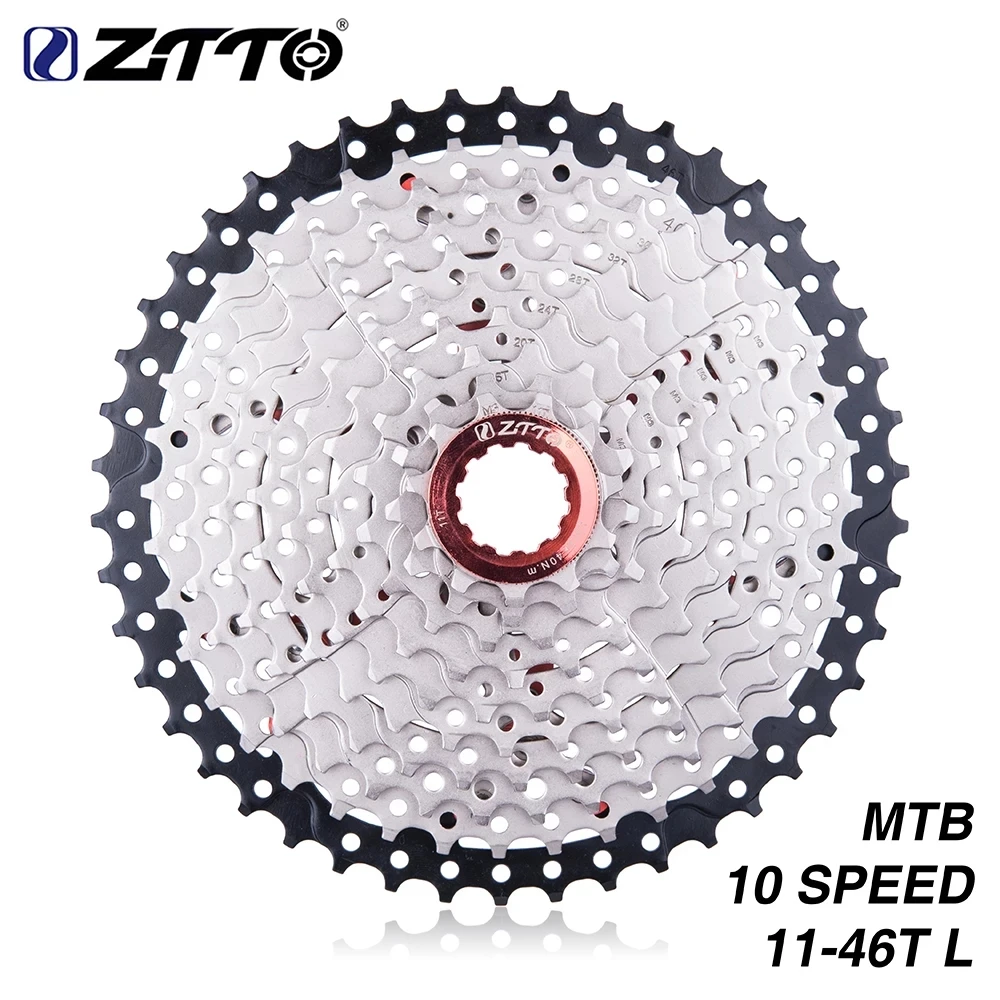 ZTTO MTB10S 46T маховик MTB Звездочка 10 скоростей 11-46T широкоугольный маховик для M590 M6000 M610 M780 X7 Аксессуары для велосипеда