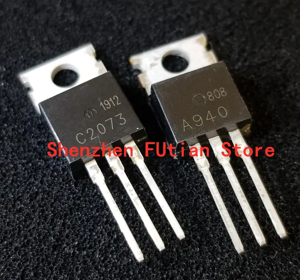 5pairs or 10pcs FAIRCHILD TO-220 KSA940//KSC2073 2SA940//2SC2073 A940//C2073