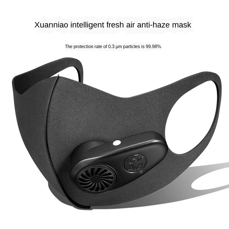 

Smart Fan Electric Masks Dust-proof Formaldehyde PM2.5 Riding Sports Mask Gift Premium Mouth Mask