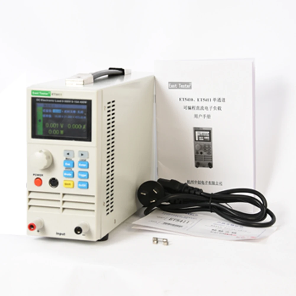 ET5410 400 Вт 150 в 40A Профессиональный программируемый цифровой контроль DC электронный тестер нагрузки одноканальный тестер заряда батареи