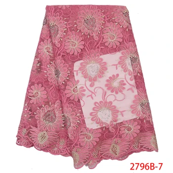 

African Lace Fabric For Wedding African Guipure Lace Fabric 2018 High Quality Lace European Lace Fabric QF2796B-7