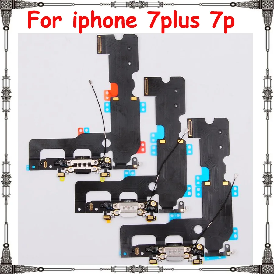 

High Quality USB Port Charger Mic Dock Connector Charging Flex Cable For iPhone 7 Plus Dock Charging Flex Cable Repair Parts