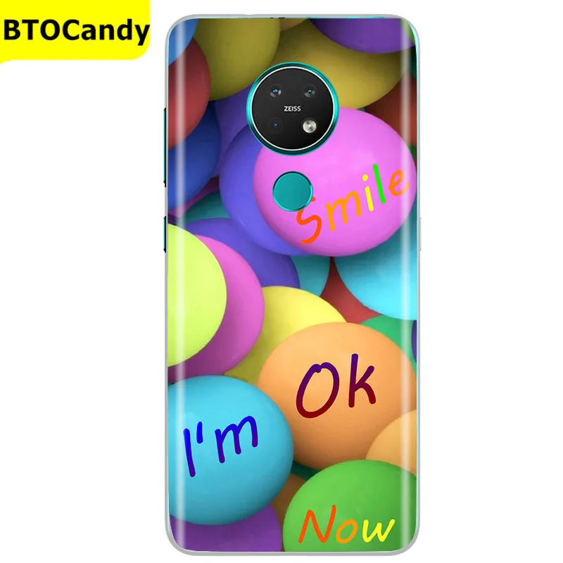 wallet cases For Nokia 7.2 Case Phone Cover Silicon Case for Nokia 6.2 7.2 TA-1196 TA-1181 Tpu Case for Nokia7.2 Nokia6.2 Nokia 1.4 Soft Case wallet cases Cases & Covers