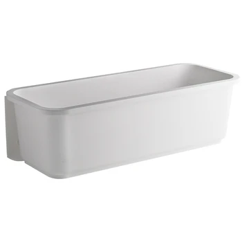 

Kitchen Rack Seasoning Box Rectangular Storage Basket Shampoo Modern Simple Wall Mounted Pulling Type Cabinet Sundries Holder