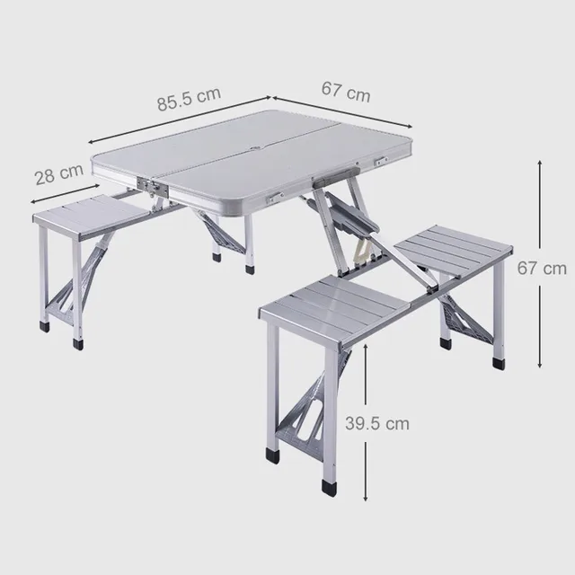acik tasinabilir katlanir masa sandalye hepsi bir arada kamp aluminyum alasimli piknik barbeku masa su gecirmez dayanikli katlanir masa masa outdoor tables aliexpress