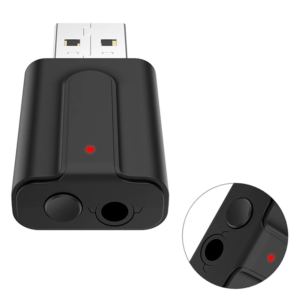 Для автомобильное аудио Bluetooth передатчик 2 в 1 Bluetooth 5,0 передатчик приемник Мини 3,5 мм AUX стерео беспроводной адаптер с Bluetooth