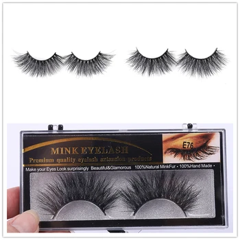 

Eyelashes Handmade Makeup Natural Lashes Maquiagem Extension Mink Lashes Full Volume Dramatic Eyelashes Luxury 3D Mink Lashes