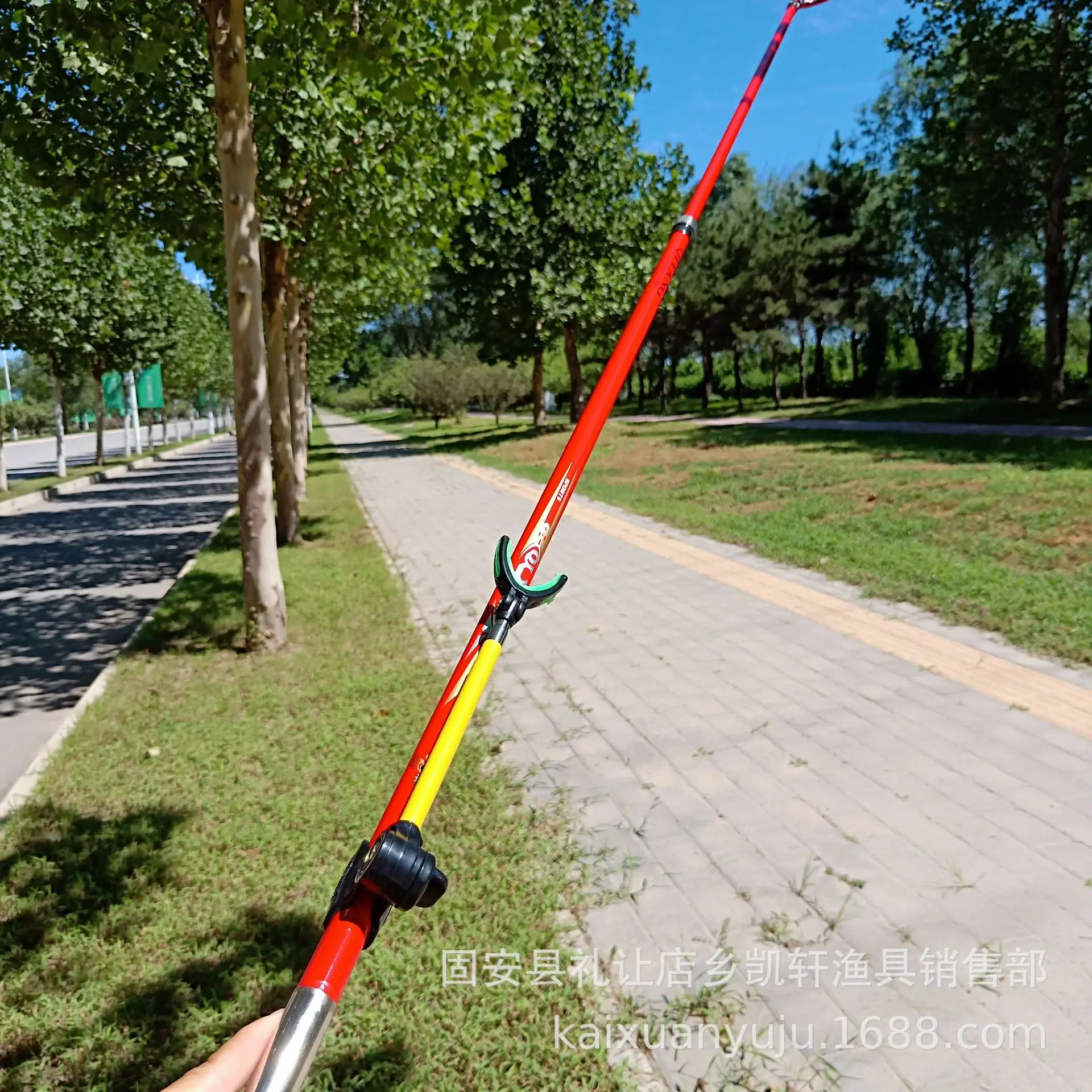 Карбоновый держатель для удочки 2,1 м, Удочка в свободной форме, выдвижная Удочка с позиционированием, Удочка 2,1 м, два стержня с копированием мух