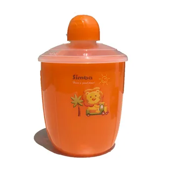 

Infant Rotating Milk Box Baby 4 Lattice Milk Cans Portable Milk Powder Storage Box Sealed Freshness