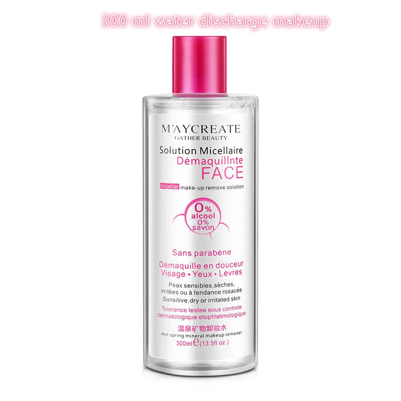 

300ml Remover Water Deep Clean Quick Remover Shrinking Pores Mild Not Stimulating Discharge Make Up Liquid