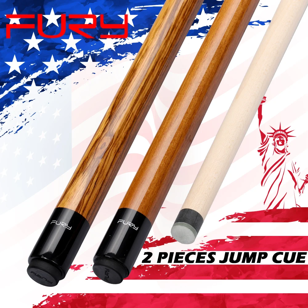 FURY JPW 2 & 6 Jump Cue 13 мм G10 наконечник жесткий кленовый вал Q5 зубчатый шарнир