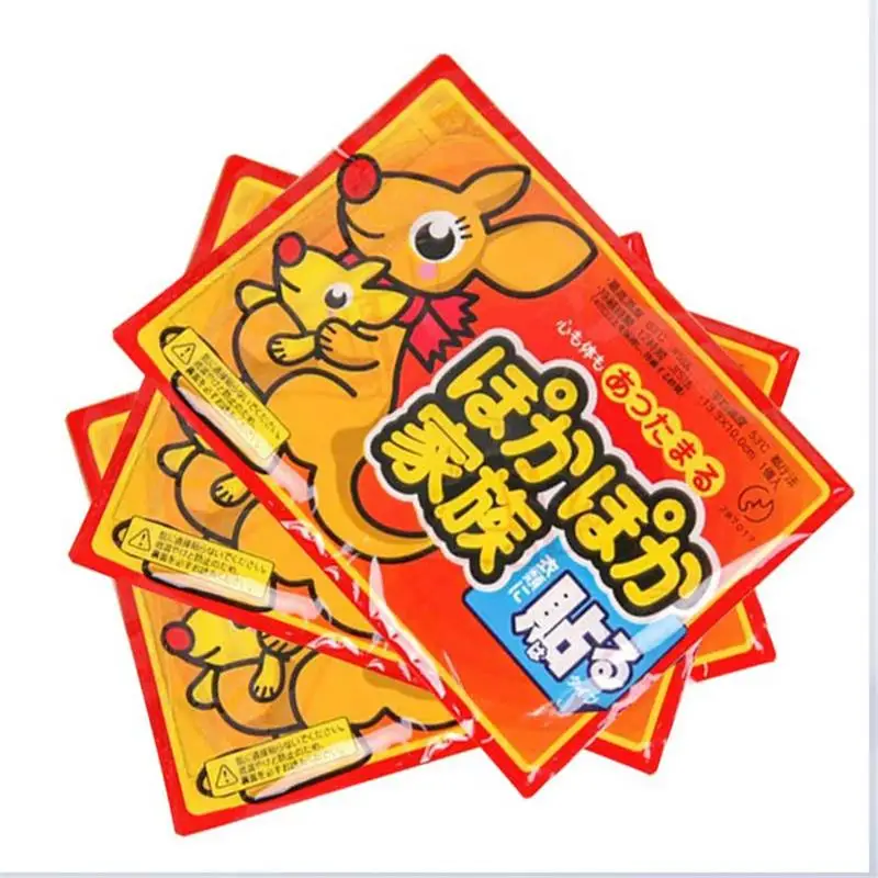 

20pcs/lot Warm Stickers Paste Pads Baby Fever Warm Body Stickers Hand Foot Warm Stickers Waist Abdomen Fever Stickers