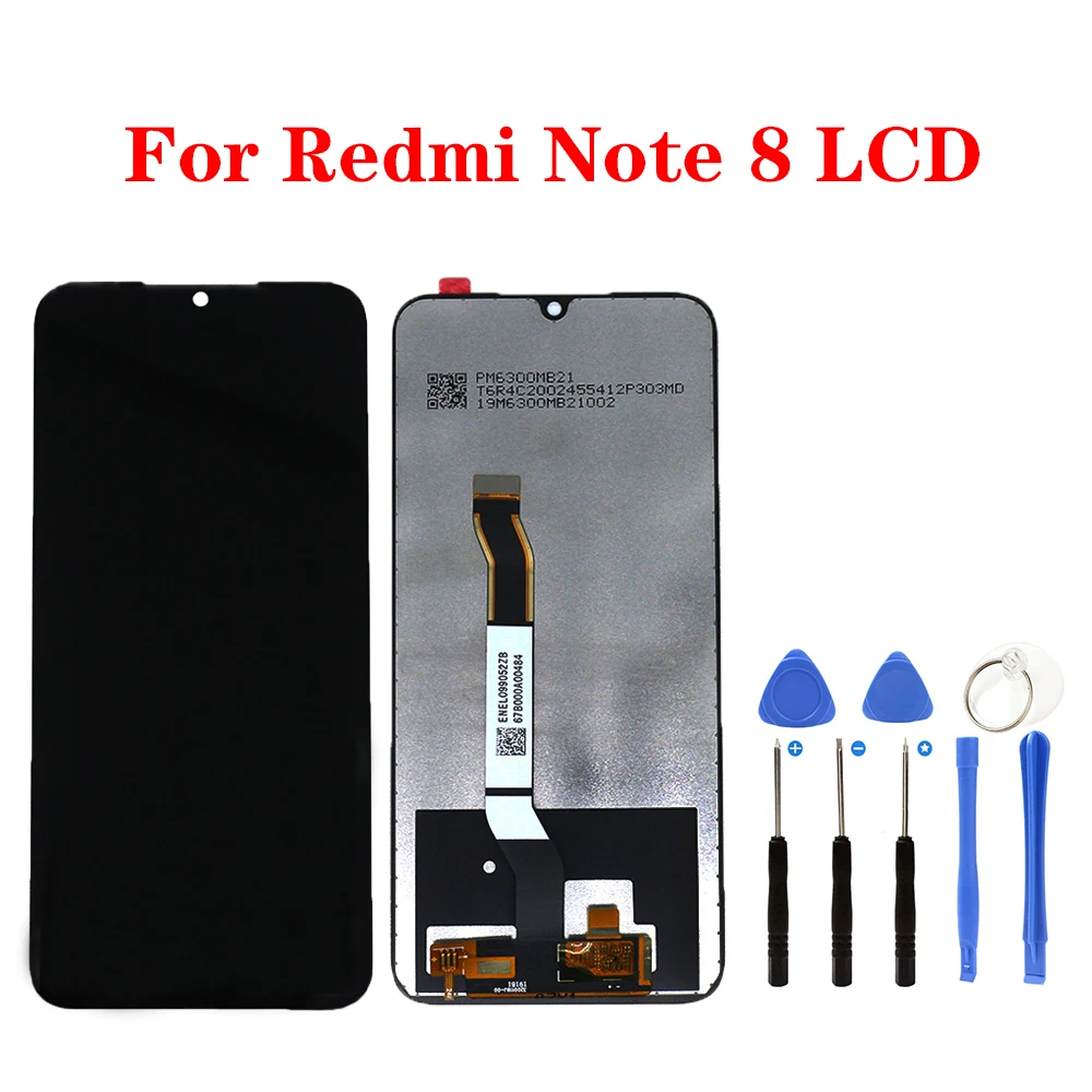 ЖК-дисплей 6 3 ''для Xiaomi Redmi Note 8 с сенсорным экраном и дигитайзером в сборе 10