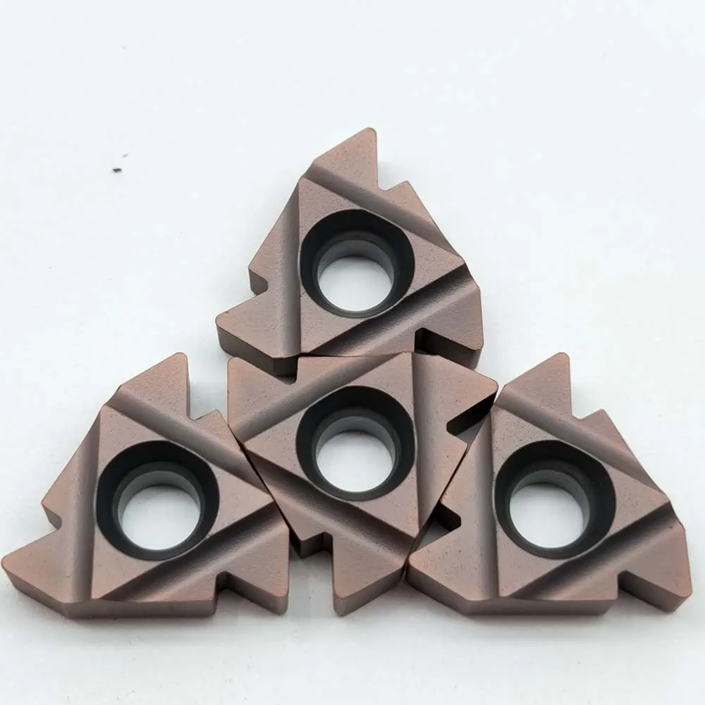 10pcs 3//8/'/' MMT11ER AG60 US735 Carbide Threading Insert For Turning Tool 11IR