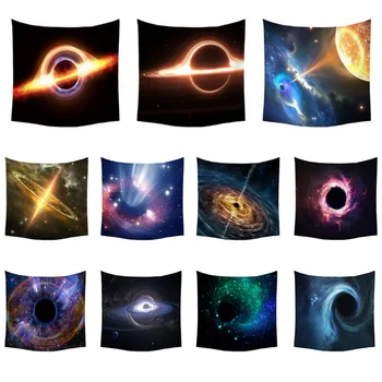 

Black Hole Galaxy Nebula Universe Outer Space Psychedelic Wall Tapestry Hanging Art Decor For Living Room Bedroom Dorm NEW!
