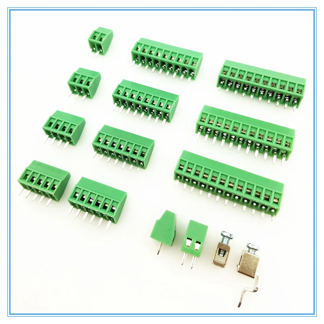 T-Best In Aliexpress promotion 10pcs 2/3 Pole 5mm Pitch PCB Mount Screw TermInal Block 8A 250V | Строительство и ремонт