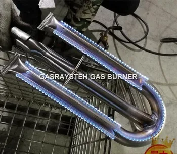 

SUS304 Stainless Steel U-Shape Commercial Grill Heater Gas Burner Oven Furnace Pipe Burner BBQ Fire Rack Tube Burner