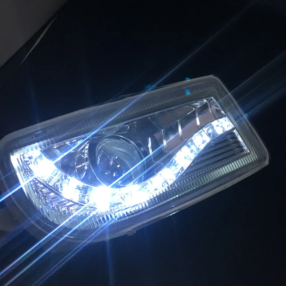 2 шт. авто Стайлинг переднего бампера Туман светильник тумана для Toyota prado LC90 FJ90 96 03