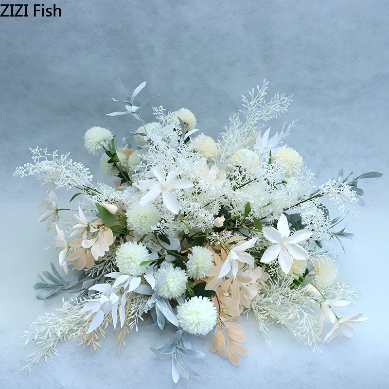 Creative Artificial flower Fake plant Flower ball Wedding decoration desktop Stage layout silk Background wall | Дом и сад