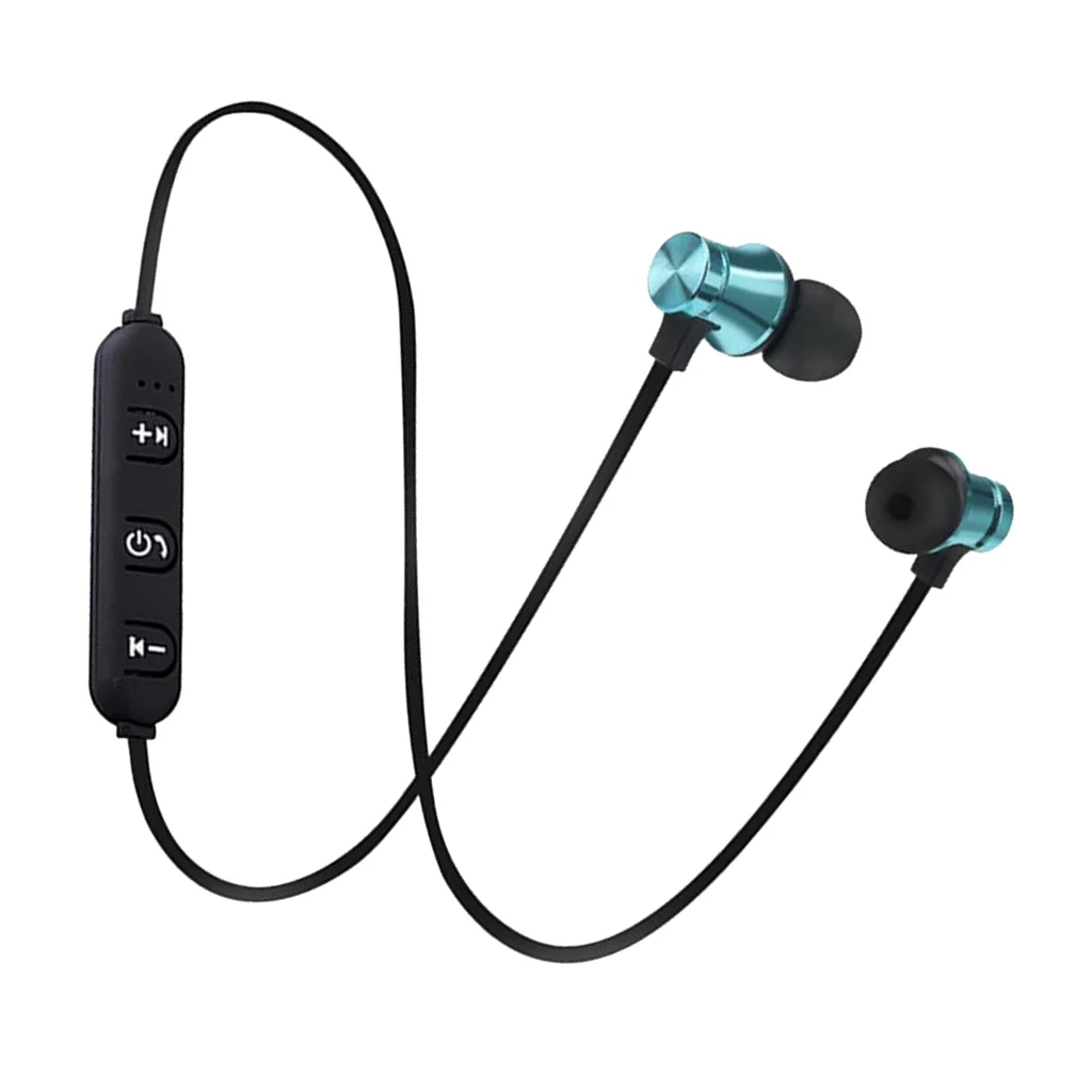 Bluetooth Neck Headphones, Wireless Earbuds Sweat-proof Sport Earphones w/Mic Stereo Noise Canceling for Men Women Kids