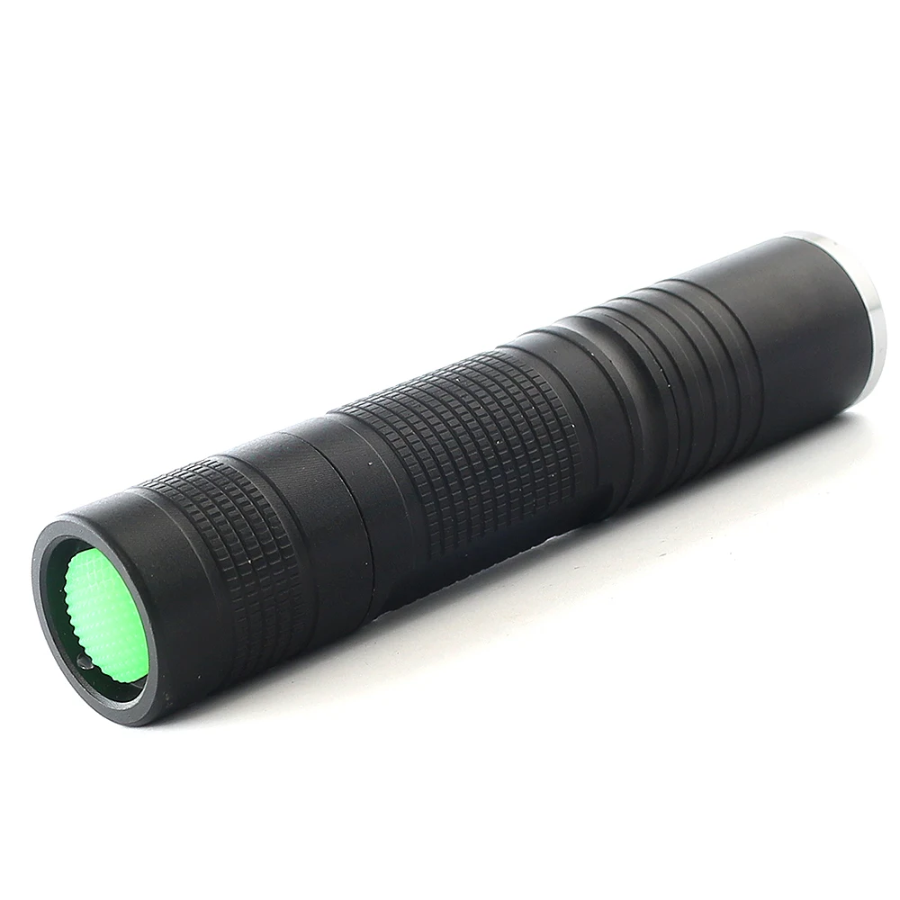 Z20S5 XM-L2 U3 LED Flashlight Aluminum Flashlight 2800 Lumens Adjustable Zoom Focus Flashlight Pen Light Black 5 Switch Mode custom flashlights