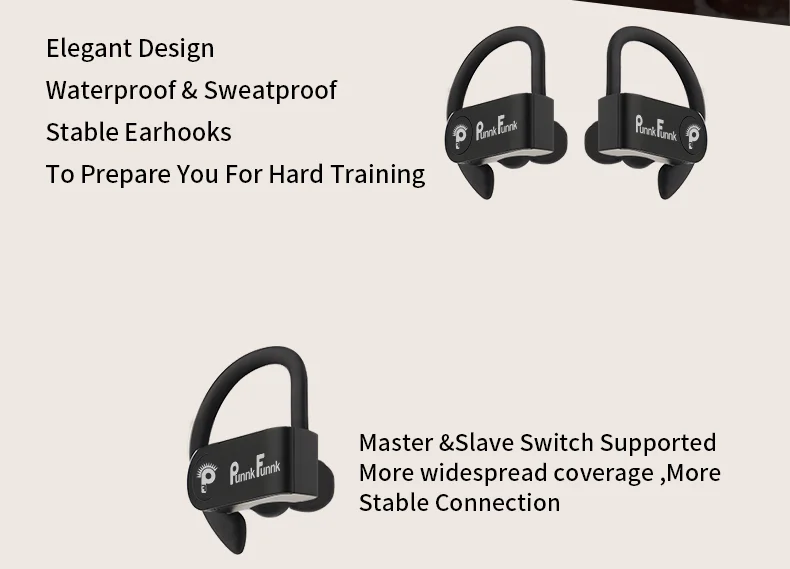 Спортивные Беспроводные наушники TWS беспроводные Bluetooth 5 0 с басами