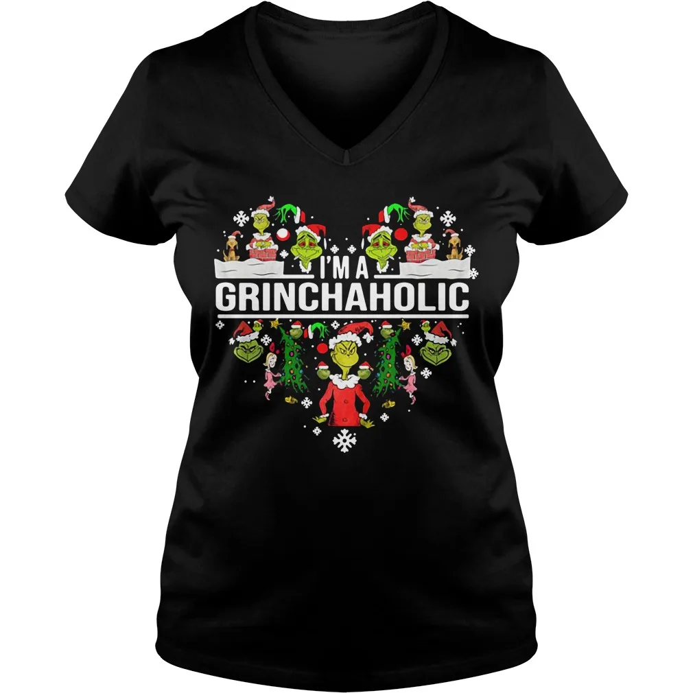 Рождественская женская футболка I'm A Grinch aelic