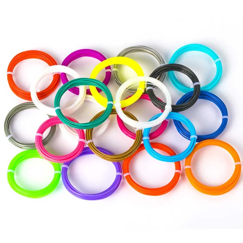 

PLA Fillament 1.75MM 5M/10M 3D Pen Reills PCL ABS PLA FilamentNo Bubble Material Children Scribble Filament