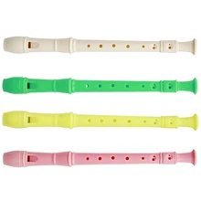 Съемный и красочный 8 отверстий регистратор кларнет с чистящей палкой для детей