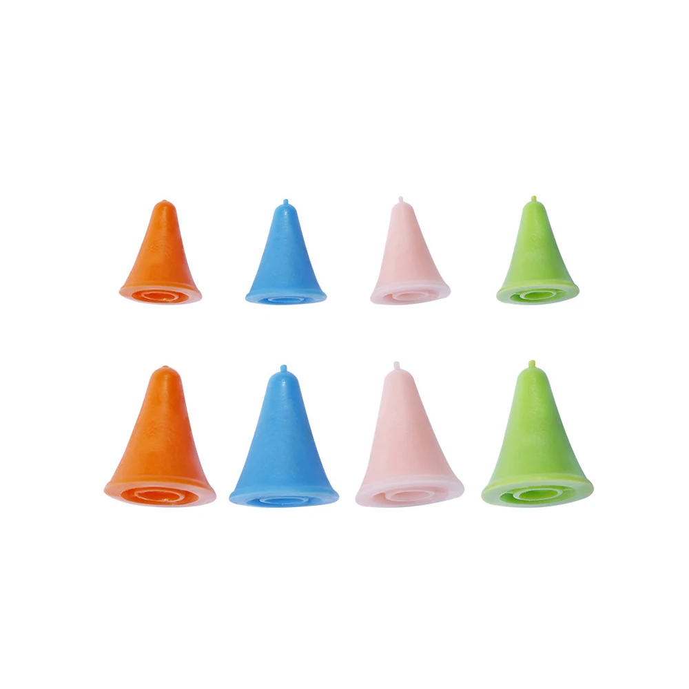 10pcs Knit Needles Sleeve Rubber Knitting Cap Tips Point Protectors 2 Sizes for Craft Sewing Accessories | Дом и сад