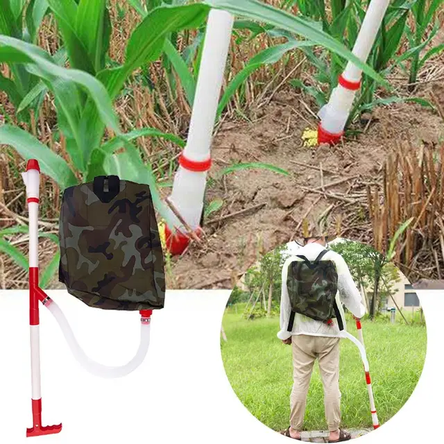 80%Hotfertilizer Spreader Munkaerő-Megtakarító Multifunkcionális Műanyag Időmegtakarítás Kézi Mezőgazdasági Hátizsák Trágya Applikátor Az Ou Számára - Image 2