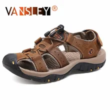 Мужские сандалии; пляжная обувь; брендовая Для мужчин повседневная обувь натуральный спилок, кожа кроссовки Для мужчин, шлепанцы, Вьетнамки, босоножки-гладиаторы в римском стиле обувь