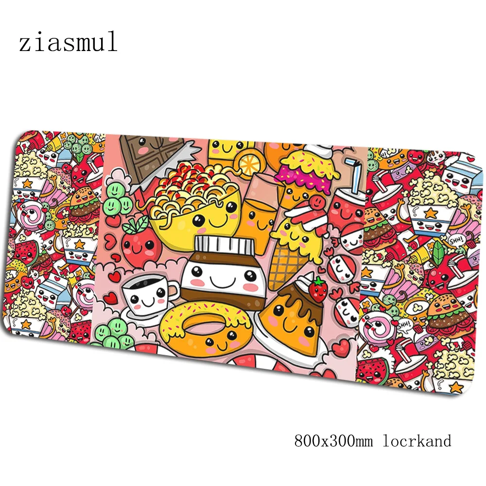 Kawaii коврик для мыши 800x300x3 мм лучший компьютерный коврик для мыши геймер геймпад пк восхитительный игровой коврик для мыши Настольный коврик офисная мышь - Цвет: pattern 9