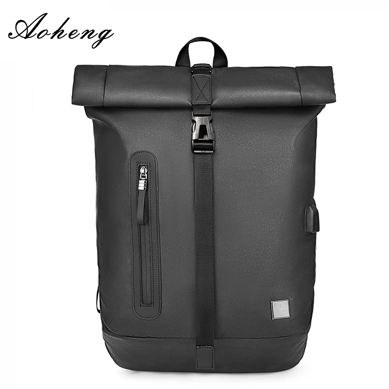 Fashion New Large Capacity Men USB Charge Backpack Laptop Bag Business multifunctional Waterproof Travel Bags outdoor Leisure