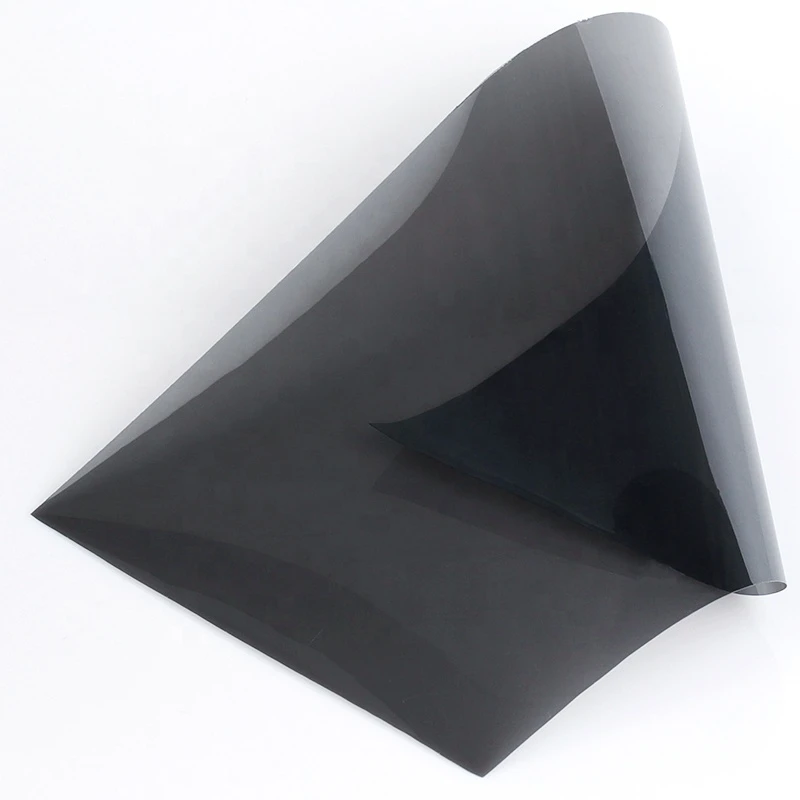 7vlt Dark Black Metalized Reflective Car Glass Sticker Ultraviolet