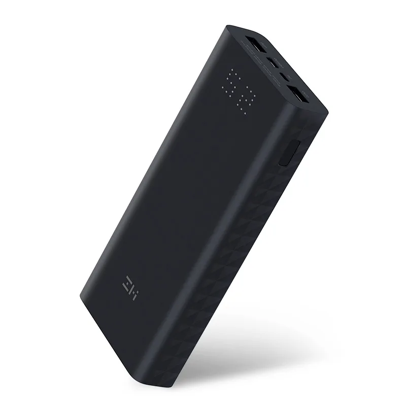 ZMI 20000 mAh power Bank Hub QC 3,0 зарядное устройство адаптируется к компьютеру pd Белый Черный Цвет power bank для ноутбука macbook QB822