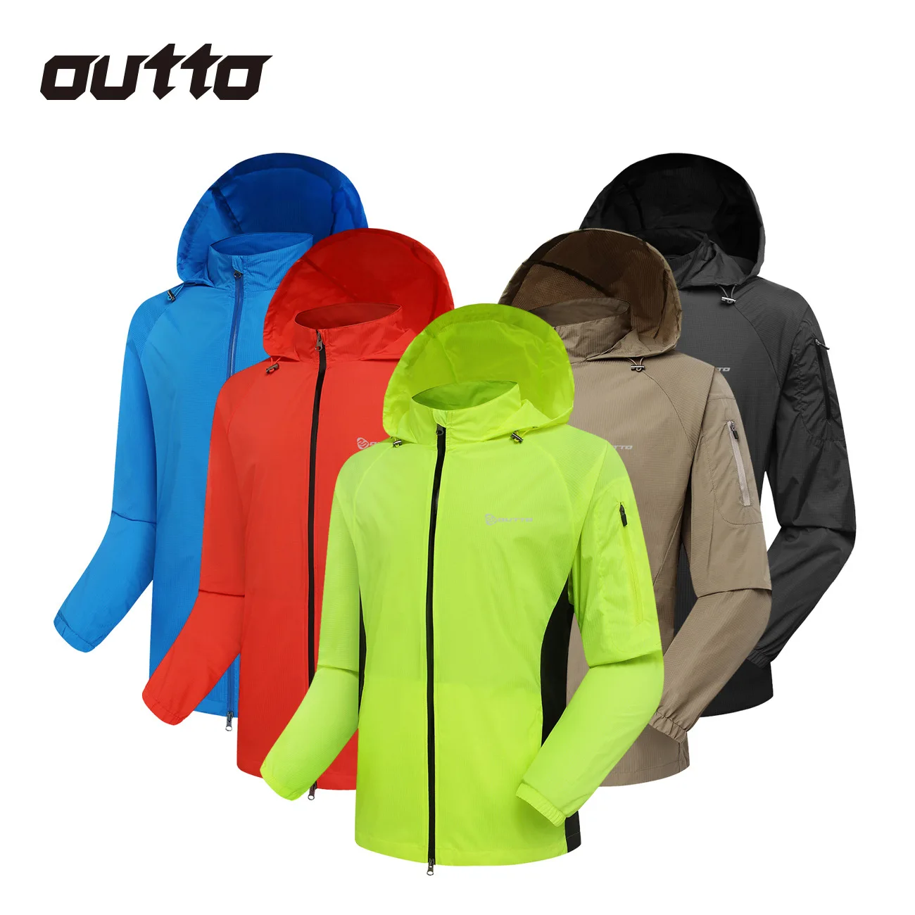 

# 007B Men's Wind Shield Outdoor Mountain Climbing Sports Windproof Travel Long Sleeve Sun Protection Clothing Coat