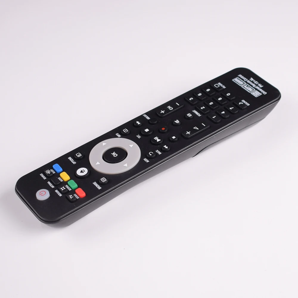 필립스 LCD LED HDTV 3D 스마트 TV용 리모컨, 범용 리모컨, 학습 기능 포함, 쉬운 설치