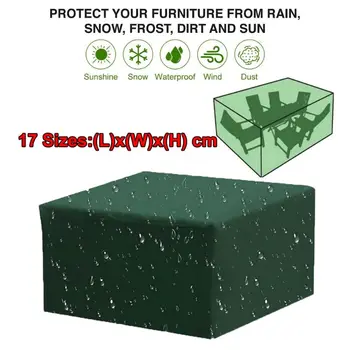 

Green Outdoor Round Patio Furniture Cover, Waterproof UV and Fade Resistant