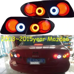 100 комплект! Бампер лампы для Mazda 6 задние фонари подходит для седан 2003 ~ 2012 Mazda6 фонарь оригинальный дизайн светодиодные задние фары