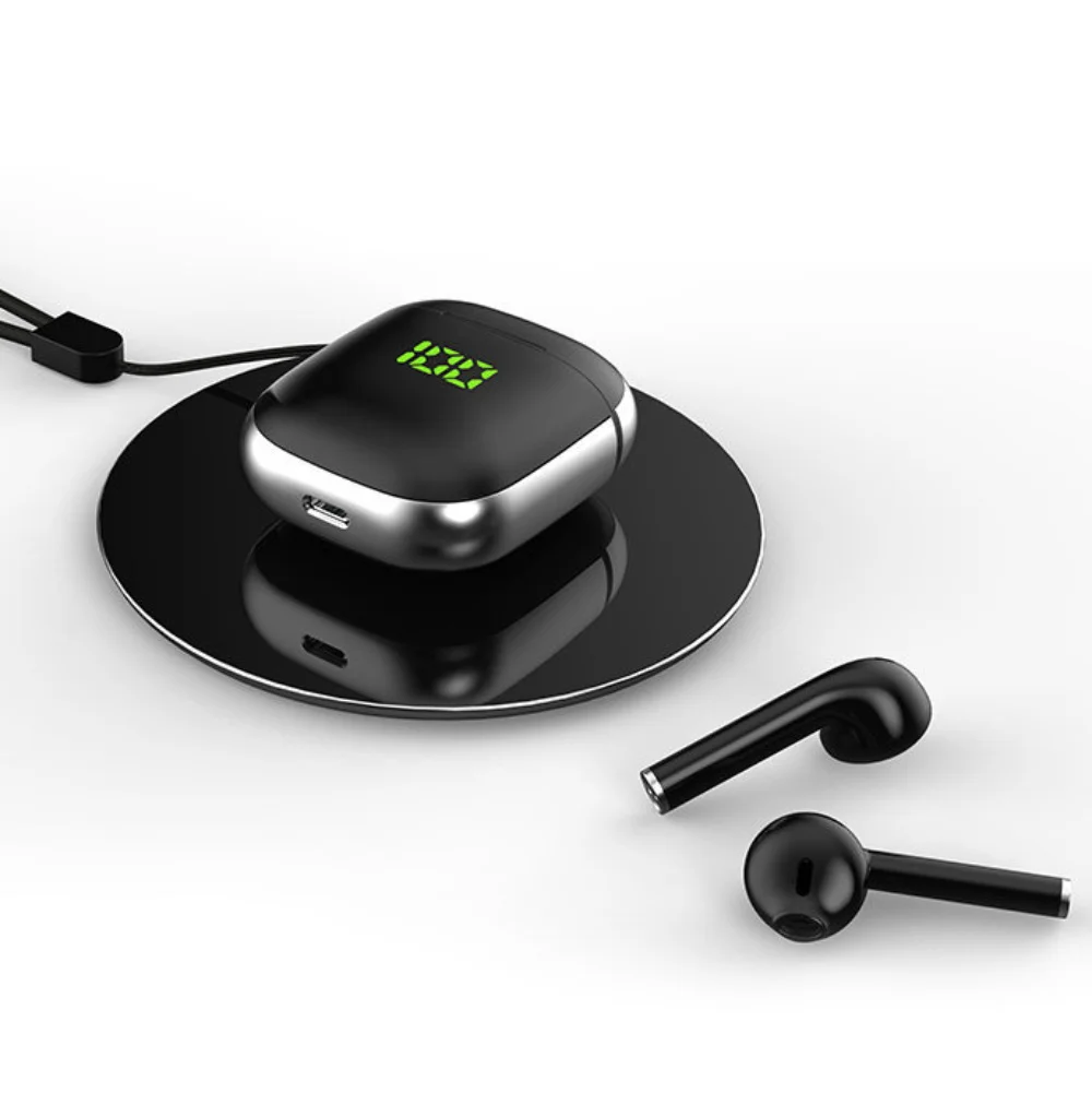 

Wireless Bluetooth Earphone with Microphone Sports Waterproof Wireless Headphones Headsets Touch Control Music Earbuds For Phone