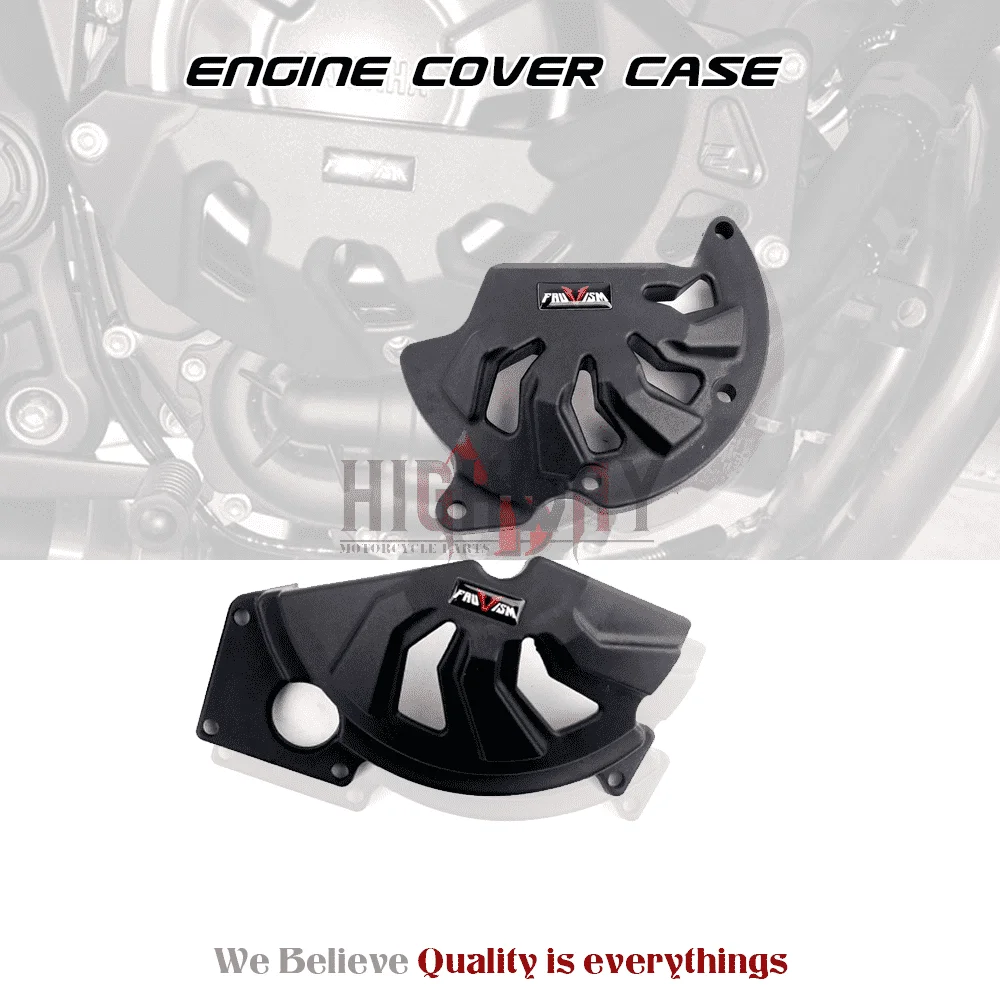 Motorcycle Nylon Engine Protective Case Cover Guard Stator Protectors for Aprilia RSV4 2009-2017 RSV4R 2011-2015 Tuono V4R | Автомобили и