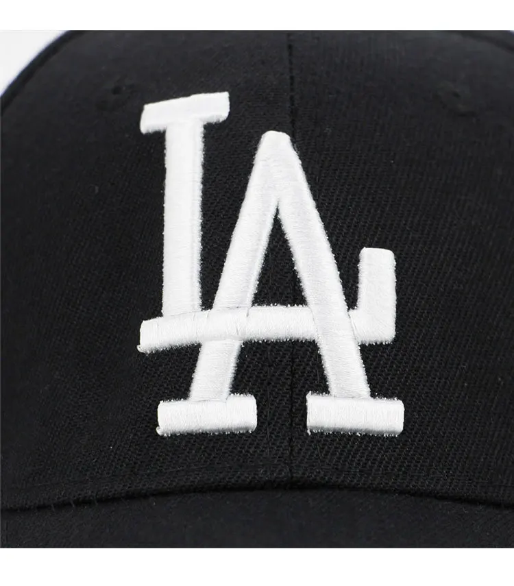 Женская Мужская LA Dodgers бейсболка с надписью с вышивкой Bone Snapback летняя уличная регулируемая хип-хоп кепка Casquette