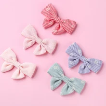 

5Pcs/Lot Fashion Hair Bows With Clips for Kids Cute Hair Clips Hairpins Baby Girls Colorful Barrettes Kids Hair Accessories