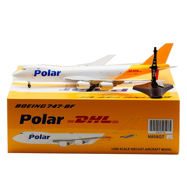 Diecast 1:200 Scale Airplane Model Alloy Polar Cargo Airlines B747