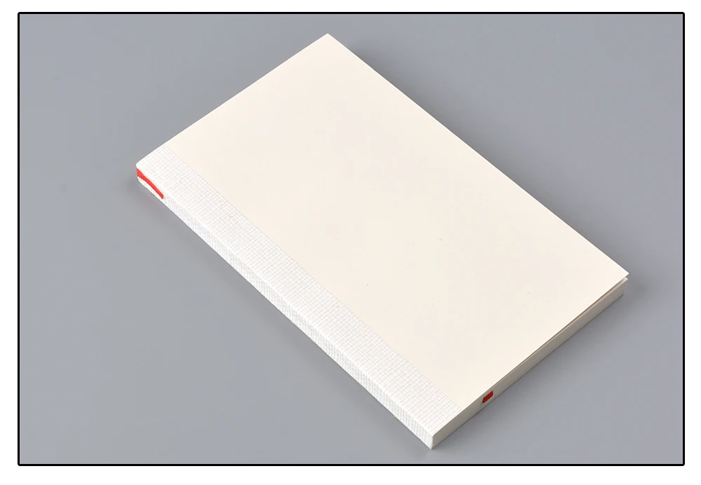 caderno de papel com diário refil para tamanho cubo